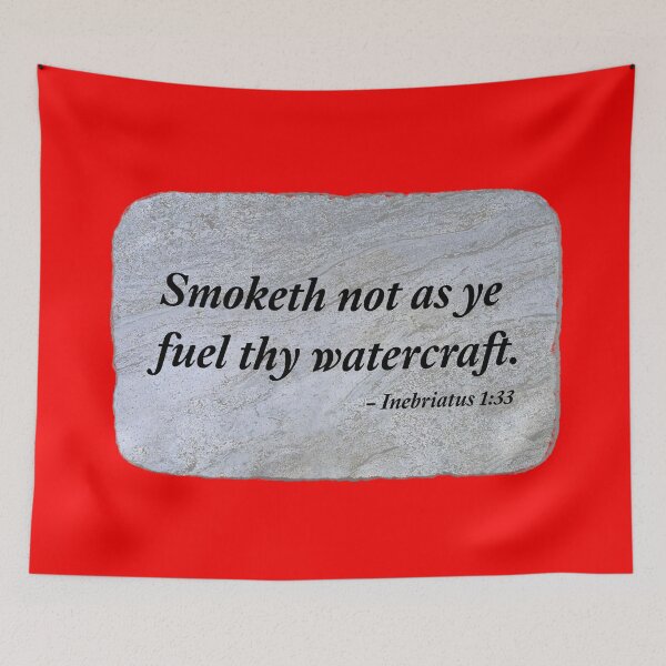 Item preview, Don't smoke while fueling your boat. designed and sold by Chemobius.