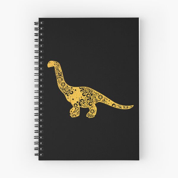 Item preview, Brontosaur Bronto Long Neck Dinosaur Gold Papercut Mandala Art designed and sold by hign.