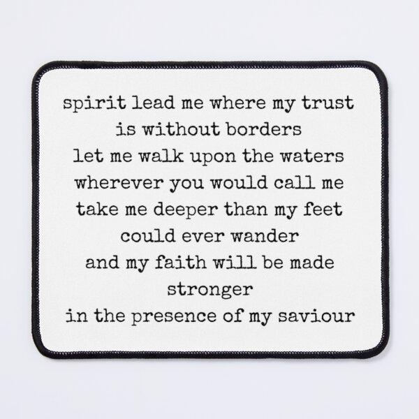 Item preview, spirit lead me designed and sold by HeatherForever.