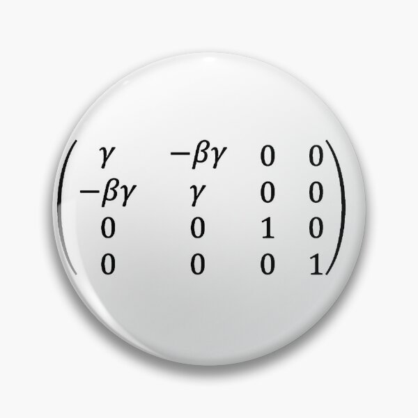 Item preview, Lorentz boost along one axis designed and sold by NoetherSym.
