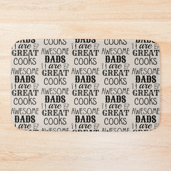 Item preview, Awesome Dads Are Great Cooks Black Text , Great Design For Cool Dads, Perfect For Father's Day designed and sold by TrulyEpoque.