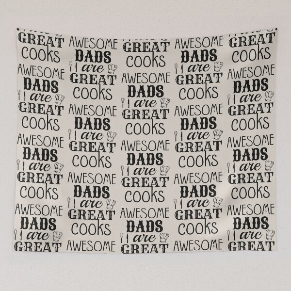 Item preview, Awesome Dads Are Great Cooks Black Text , Great Design For Cool Dads, Perfect For Father's Day designed and sold by TrulyEpoque.
