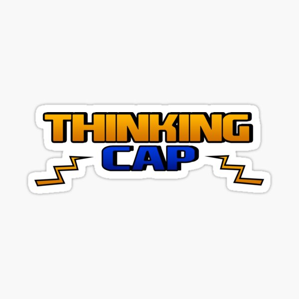 thinking cap cartoon