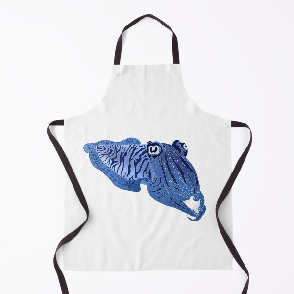 Item preview, Cute Cuddlefish, blue cuttlefish, cephalopod designed and sold by Chrysalid Creations.