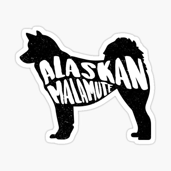 Alaskan Malamute Sticker