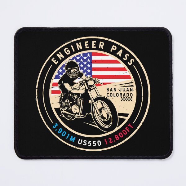 Item preview, Engineer Pass | Colorado | Motorcycle designed and sold by KrisSidDesigns.