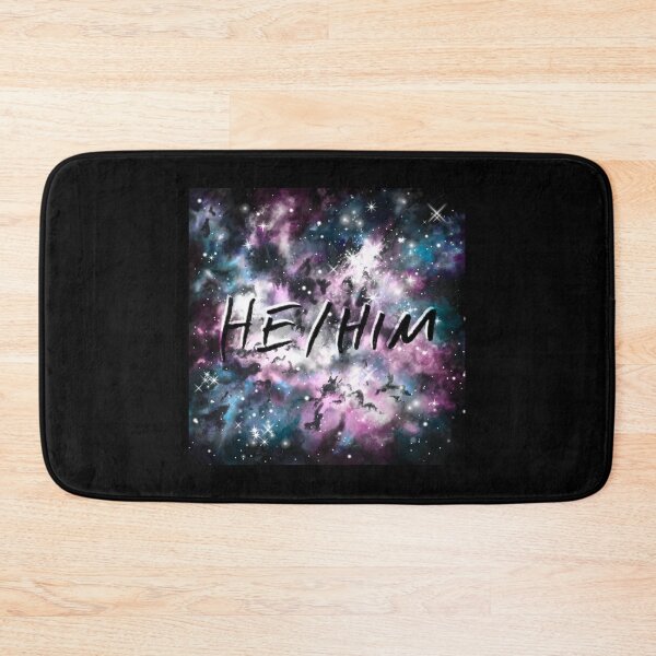 Item preview, Space Trans Pride He/Him Pronouns designed and sold by lightsfromspace.