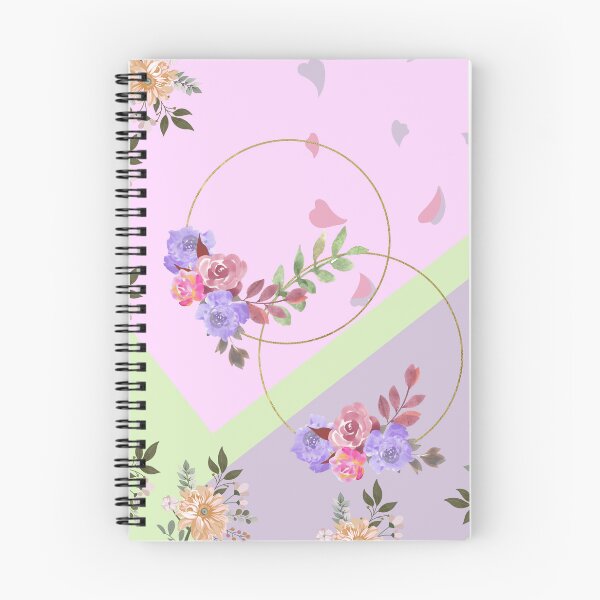 Item preview, Floral frame with an abstract background in pastel theme designed and sold by ByCreativtastic.