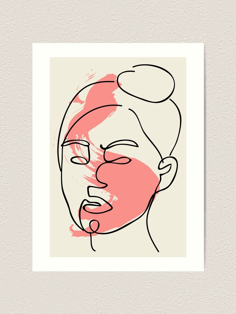 single line figure drawing