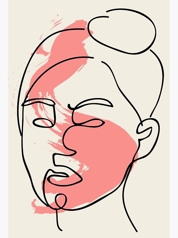 single line figure drawing