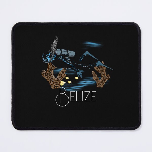 Item preview, Belize souvenir scuba diving reef design designed and sold by TipTopTapo.