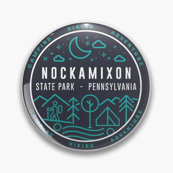 Item preview, Nockamixon State Park Hipster Logo designed and sold by VanyaKar.