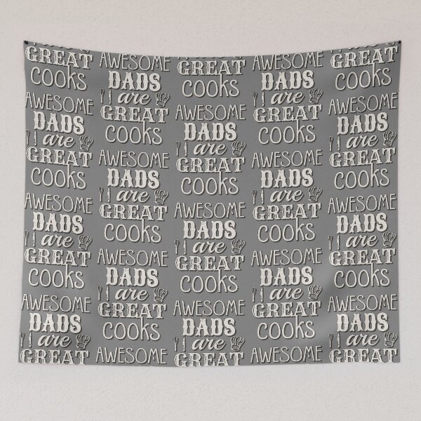 Item preview, Distressed Style Awesome Dads Are Great Cooks, Great Design For Cool Dads, Perfect For Father's Day designed and sold by TrulyEpoque.