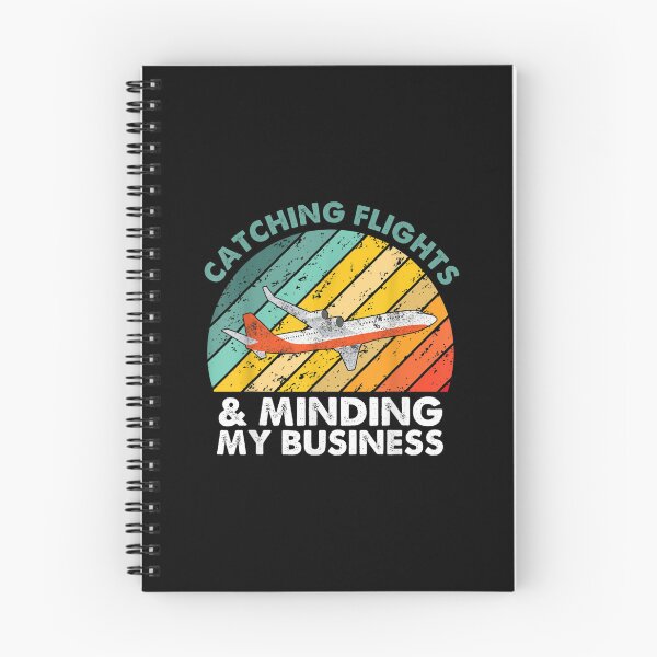 Item preview, Catching Flights And Minding My Business mens women kids -quote saying birthday Christmas Halloween Vacation funny saying Flying tee Busy man flights design vintage gifts designed and sold by AitchDesigns.