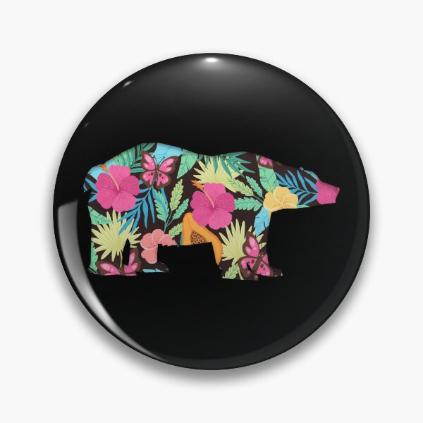 Item preview, Flower Polar Bear Colorful designed and sold by Parag's Travel Shop.