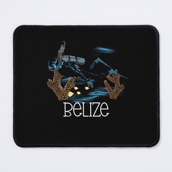 Item preview, Belize souvenir scuba diving reef design designed and sold by TipTopTapo.
