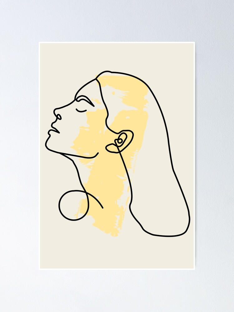 Beautiful modern woman drawing Stock Illustration by ©piolka #30315109