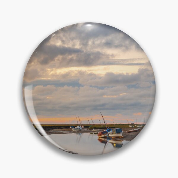 Item preview, Evening Light over the River Glaven at Blakeney, Norfolk designed and sold by Graham Prentice.