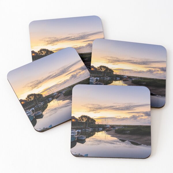 Item preview, River Glaven at Blakeney Quay at Sunset designed and sold by Graham Prentice.