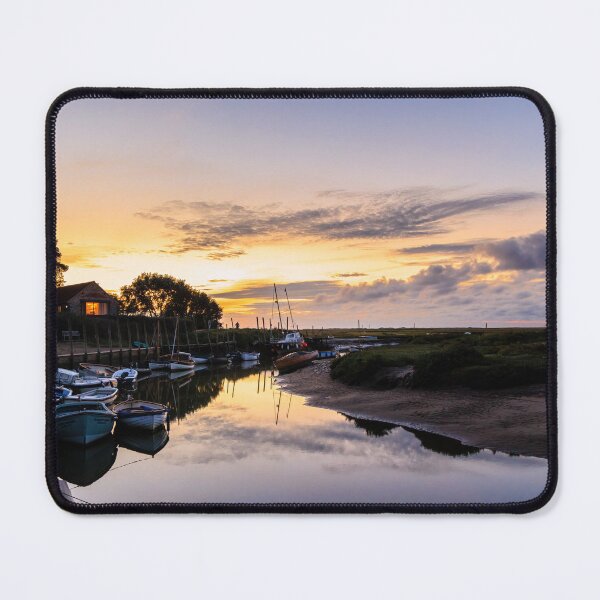 Item preview, River Glaven at Blakeney Quay at Sunset designed and sold by Graham Prentice.