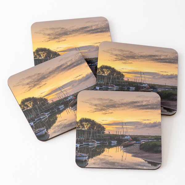 Item preview, River Glaven at Blakeney Quay at Sunset designed and sold by Graham Prentice.
