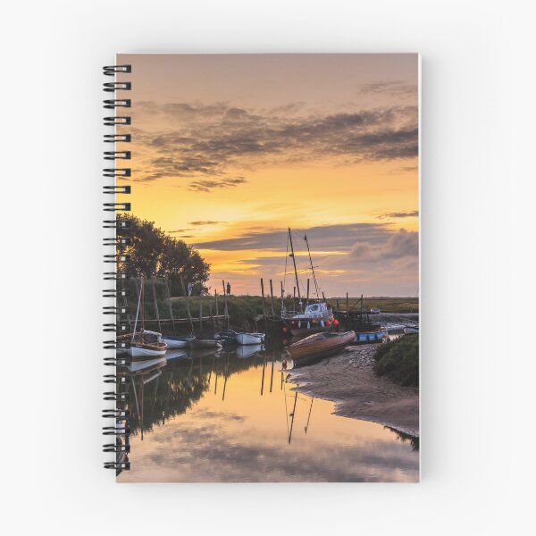 Item preview, River Glaven at Blakeney Quay at Sunset designed and sold by Graham Prentice.