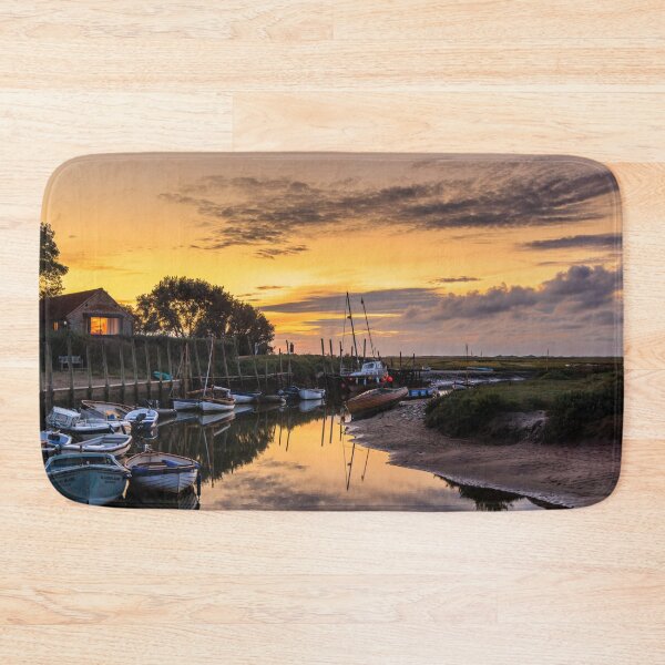 Item preview, River Glaven at Blakeney Quay at Sunset designed and sold by Graham Prentice.