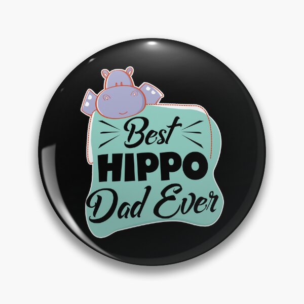 Item preview, Best Hippo Dad Ever designed and sold by UnknownArtistt.