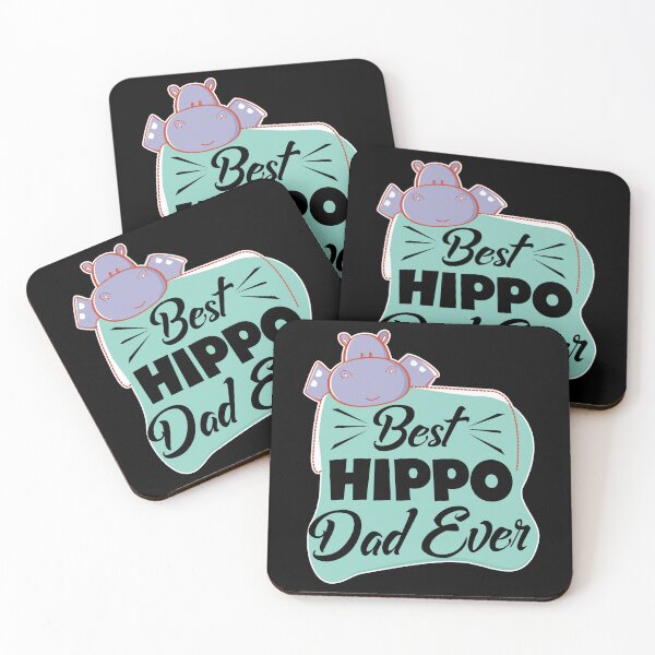 Item preview, Best Hippo Dad Ever designed and sold by UnknownArtistt.