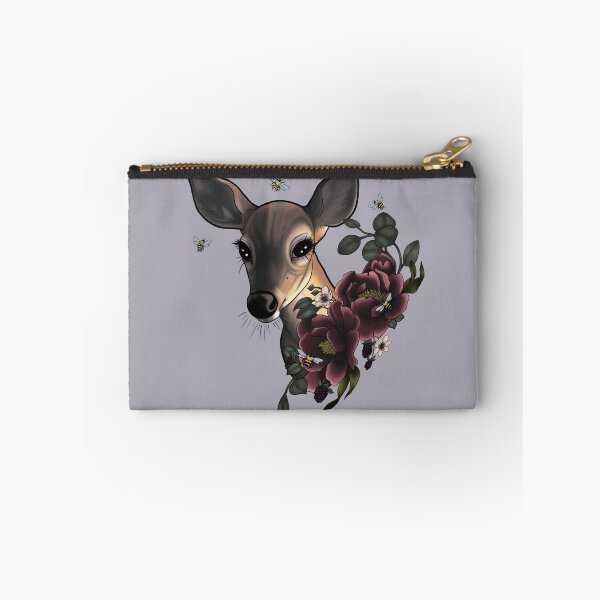 Item preview, Doe and Peonies designed and sold by Laura Horrorshow.