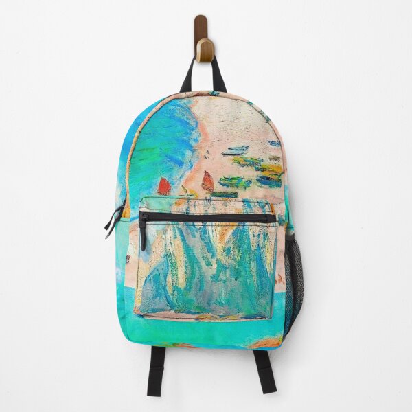 Item preview, The Beach and the Falaise d'Amont (1885) by Claude Monet designed and sold by CristalleLisa.