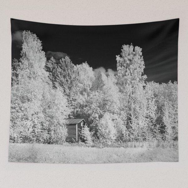 Item preview, Forgotten warehouse.  Infrared bw photography designed and sold by Jouko Lehto Photography.