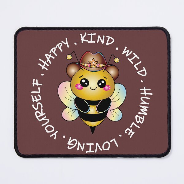 Item preview, bee happy kind wild humble yourself loving, cute bee designed and sold by XXgooddeedXX.