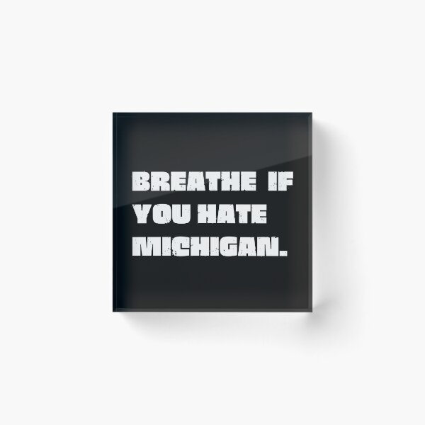 Item preview, Vintage Breathe If you hate Michigan Bold Typography  designed and sold by garniturex.