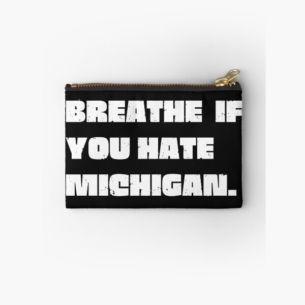 Item preview, Vintage Breathe If you hate Michigan Bold Typography  designed and sold by garniturex.