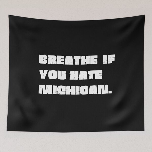Item preview, Vintage Breathe If you hate Michigan Bold Typography  designed and sold by garniturex.
