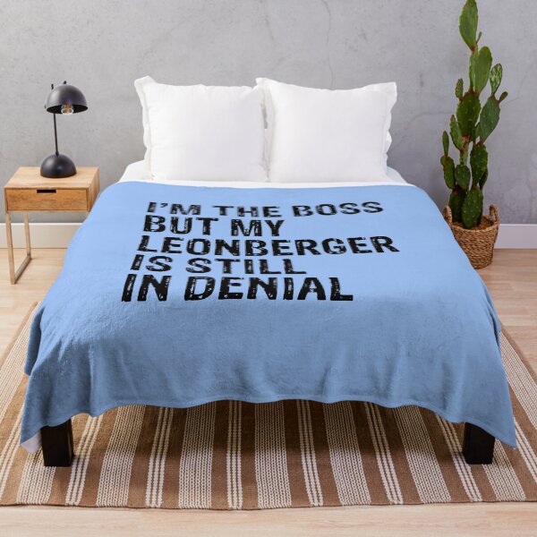 Item preview, I'm The Boss But My Leonberger Still In Denial  designed and sold by Guarddogdrive.