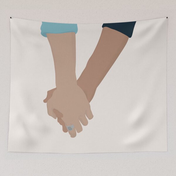 Item preview, kinnporsche holding hands designed and sold by Pinu92.