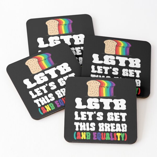 Item preview, Pride Month lgbtq month 2022 LGTB Bread Human Quote designed and sold by ecomdesign.