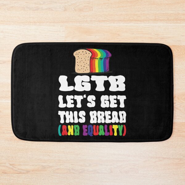 Item preview, Pride Month lgbtq month 2022 LGTB Bread Human Quote designed and sold by ecomdesign.