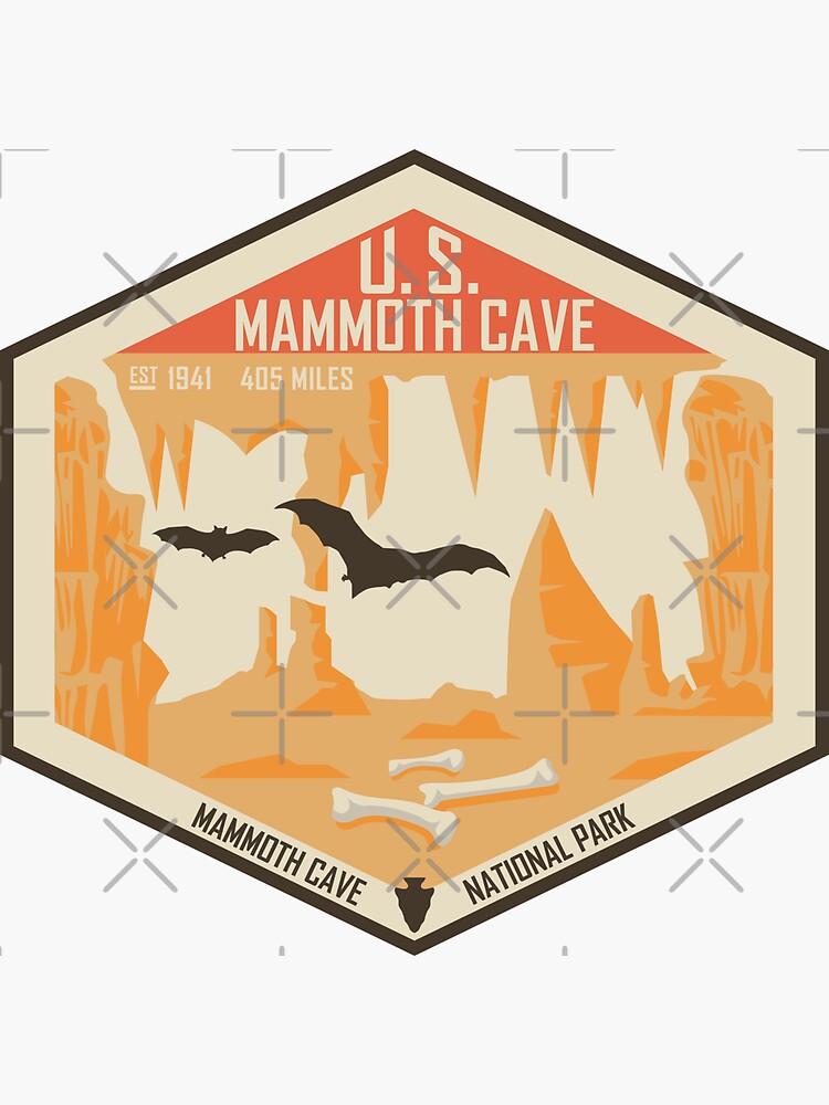Mammoth Cave National Park Sticker For Sale By Moosewop Redbubble