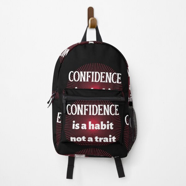 Item preview, Confidence Is A Habit Not A Trait. Encouraging Positive Thinking designed and sold by Rebel-Design.