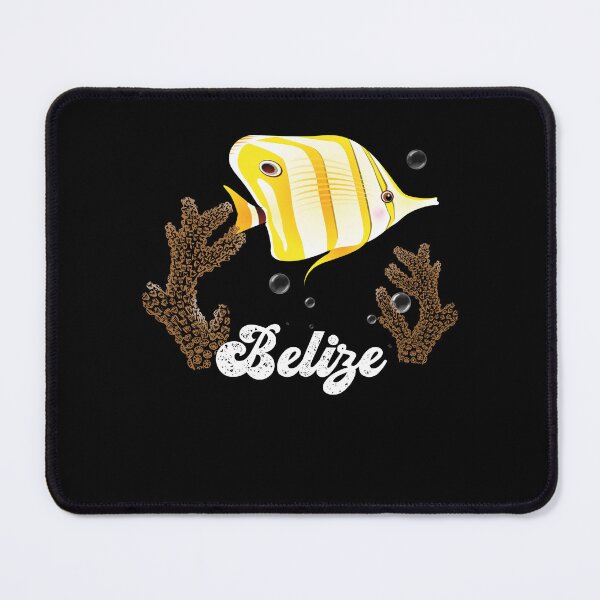 Item preview, Belize souvenir reef fish design designed and sold by TipTopTapo.