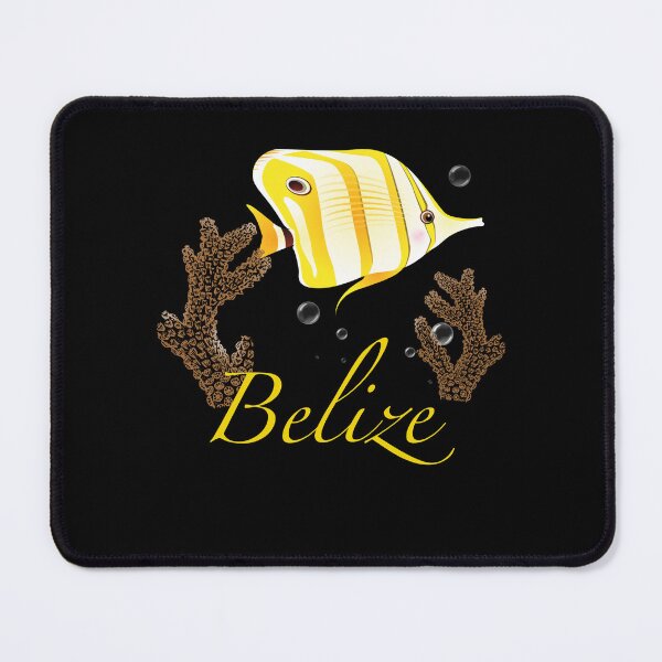 Item preview, Belize souvenir reef fish design designed and sold by TipTopTapo.