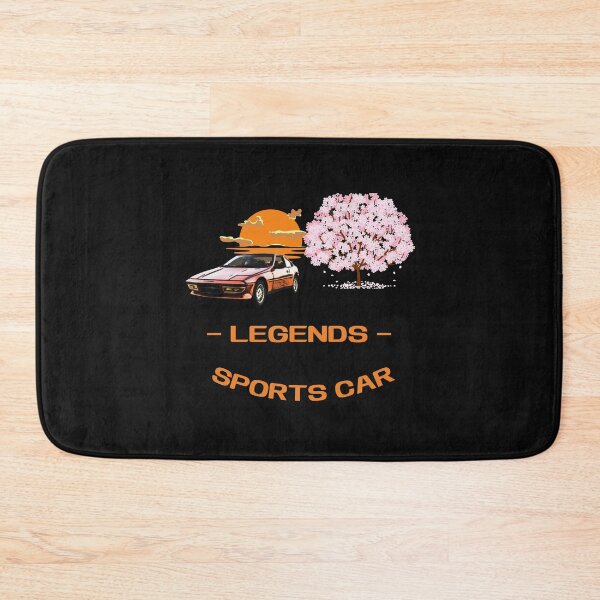 Item preview, LEGENDS SPORTS CAR LOVER VINTAGE SUNSET SAKURA BLOSSOM TREE designed and sold by Hohohaxi.