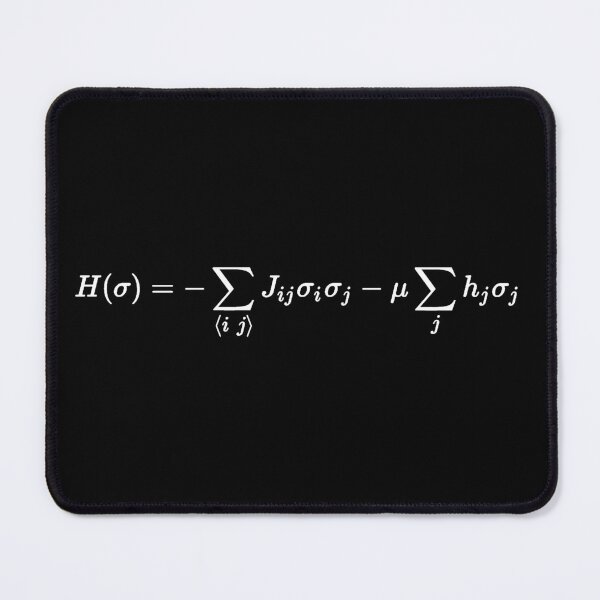 Item preview, Ising model hamiltonian of statistical physics designed and sold by NoetherSym.