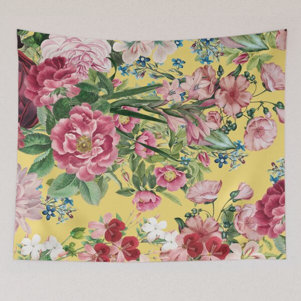 Aperçu de l'œuvre Summer Bohemian Vintage Flowers créée et vendue par meggydesigns.