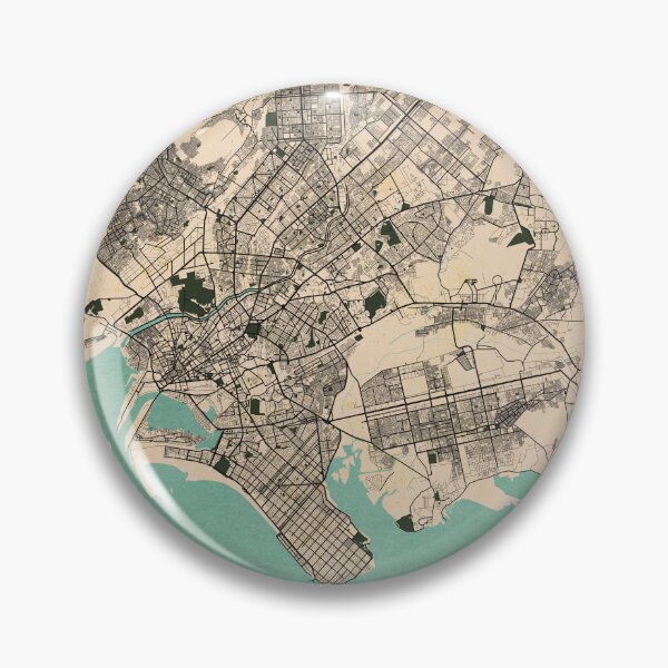 Item preview, Karachi City Map of Sindh, Pakistan - Vintage designed and sold by deMAP.