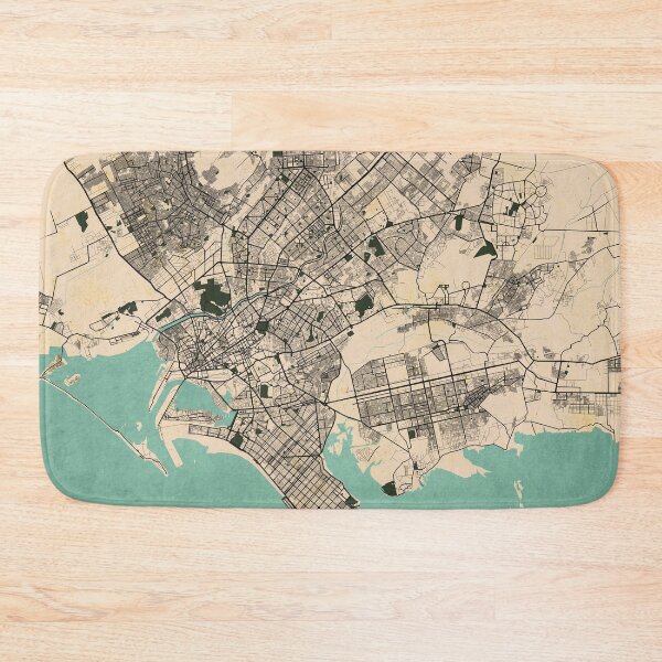 Item preview, Karachi City Map of Sindh, Pakistan - Vintage designed and sold by deMAP.