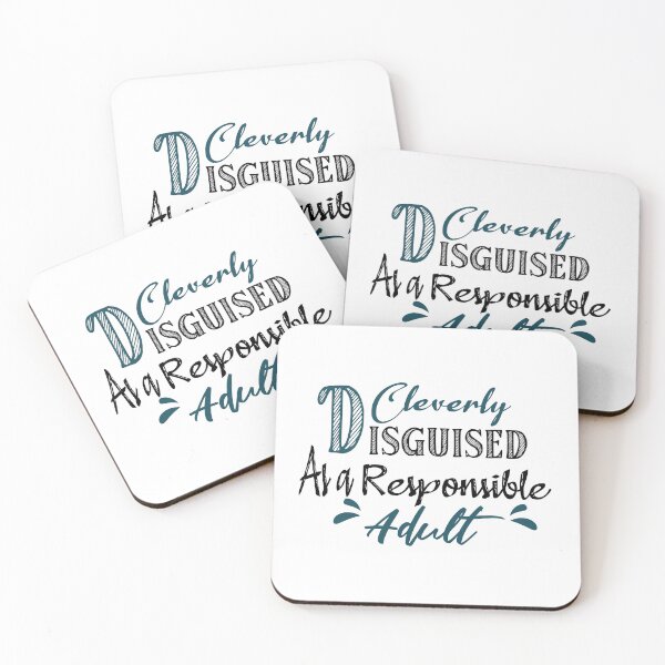 Item preview, Cleverly Disguised As a Responsible Adult designed and sold by SoftAsaGrap.